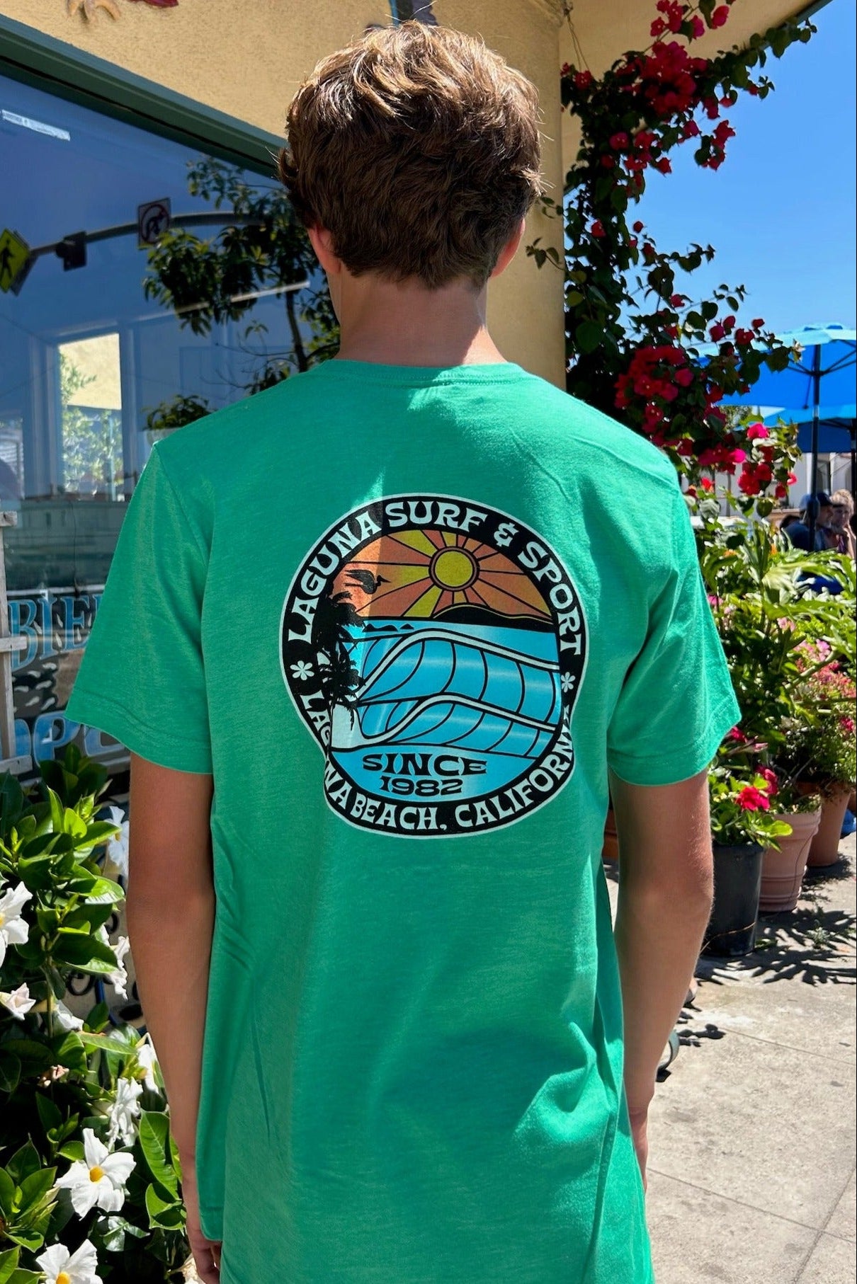 T-shirt vintage homme T-shirt graphique Surf Summer Time LACANAU Bleu T-shirt vintage homme T-shirt graphique Surf Summer Time LACANAU Bleu