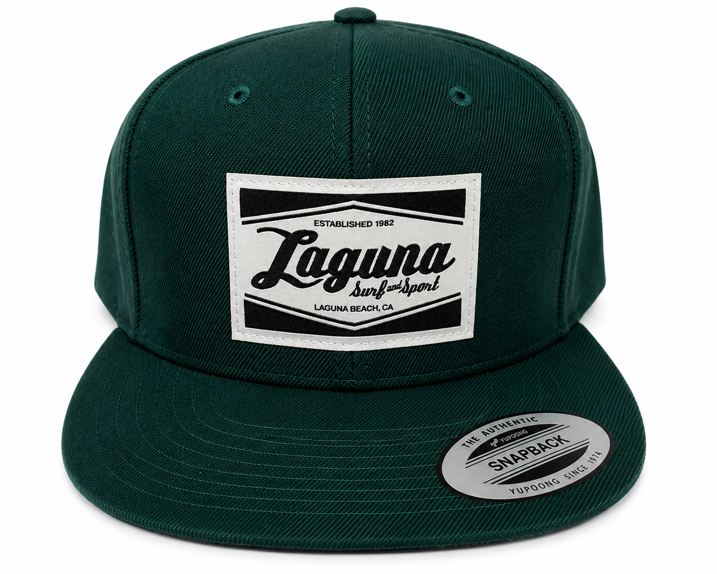 LSS CLASSIC BOX Original Rectangle Patch Snapback Hat - Laguna Surf & Sport
