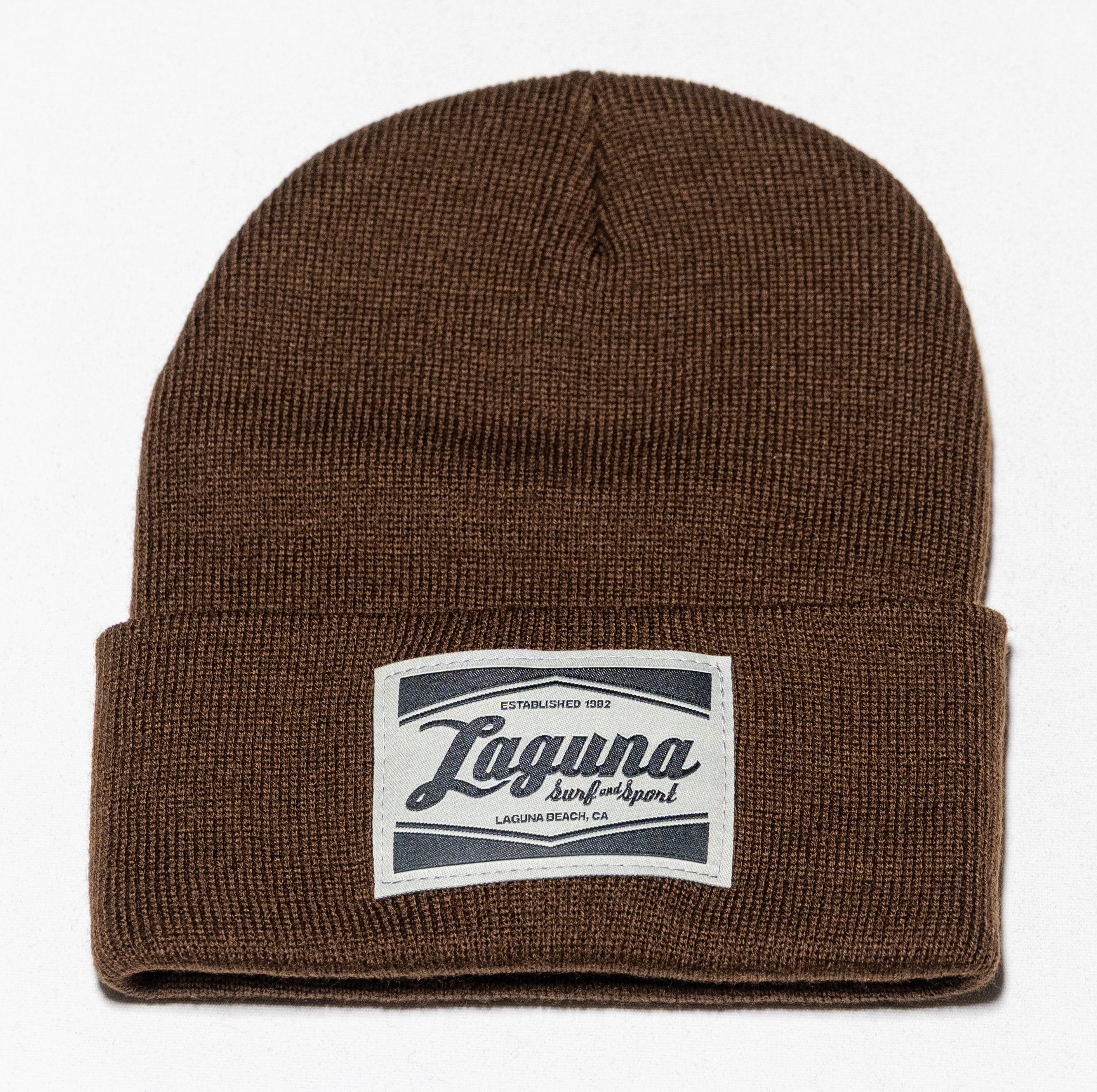 LSS CLASSIC BOX Cuffed Patch Beanie - Laguna Surf &amp; Sport