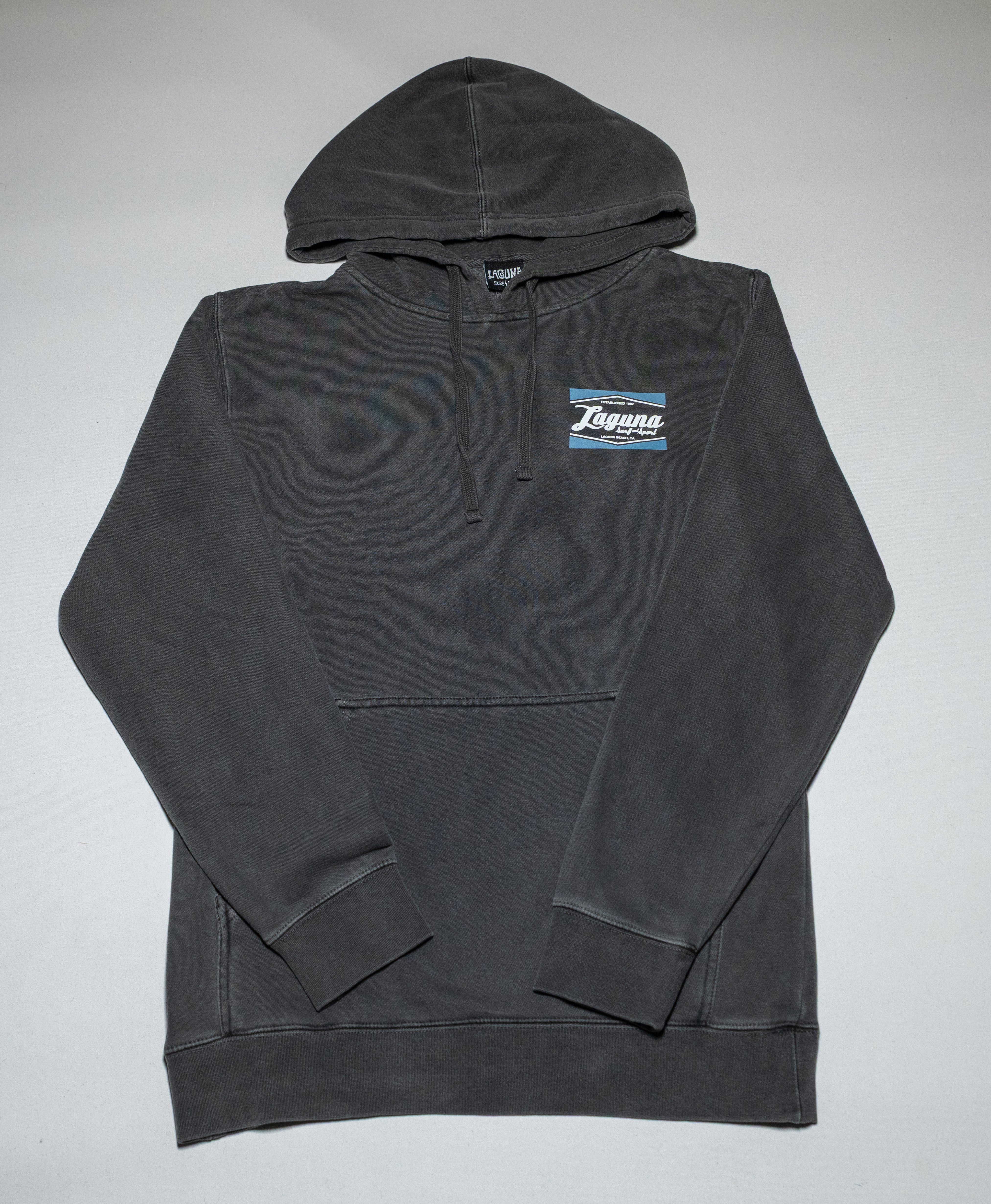 LSS CLASSIC BOX Adult Unisex Pigment-Dyed Pullover Hoodie - Laguna Surf & Sport