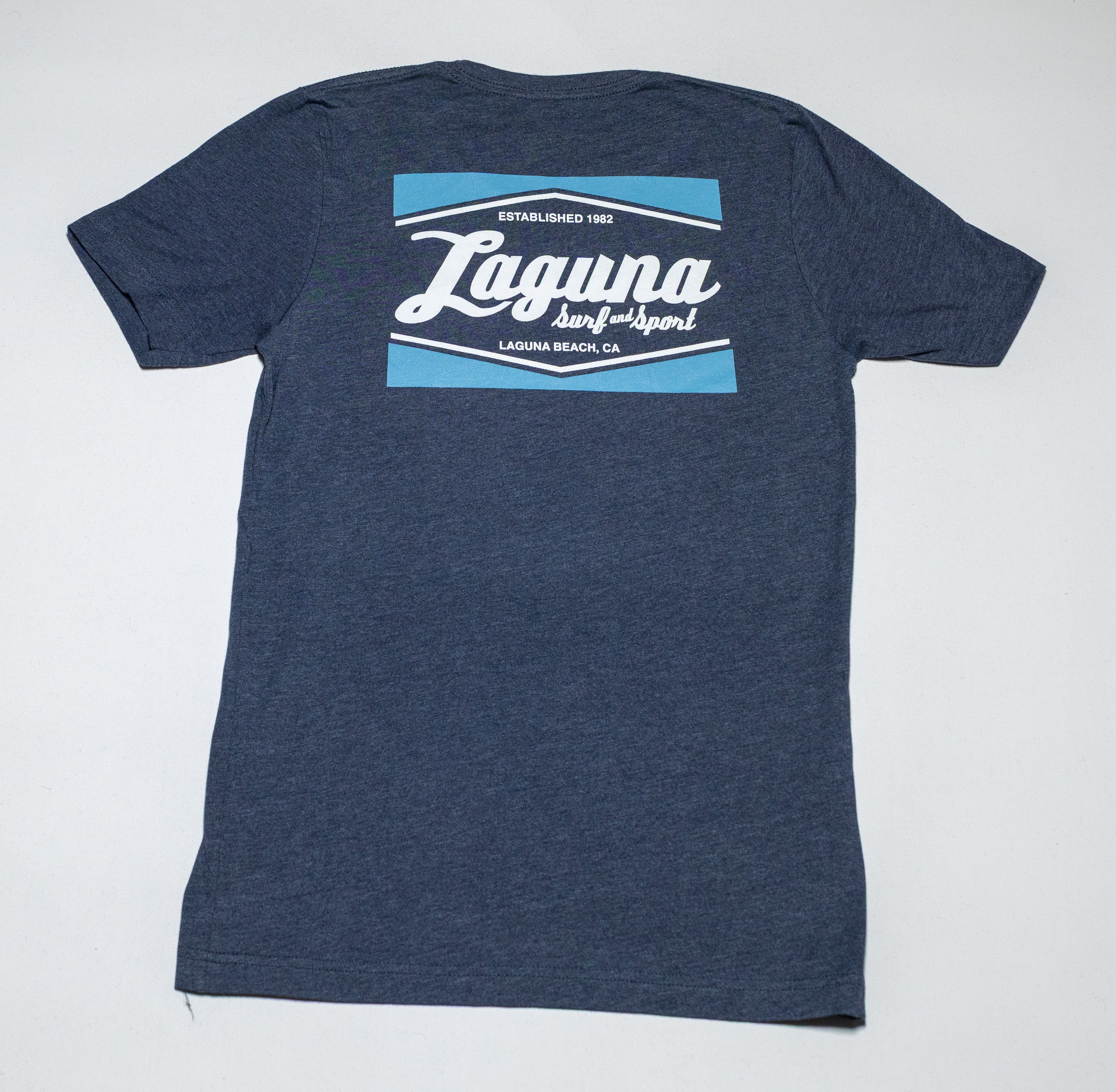 LSS CLASSIC BOX Adult Short Sleeve Premium Soft Tee - Laguna Surf & Sport