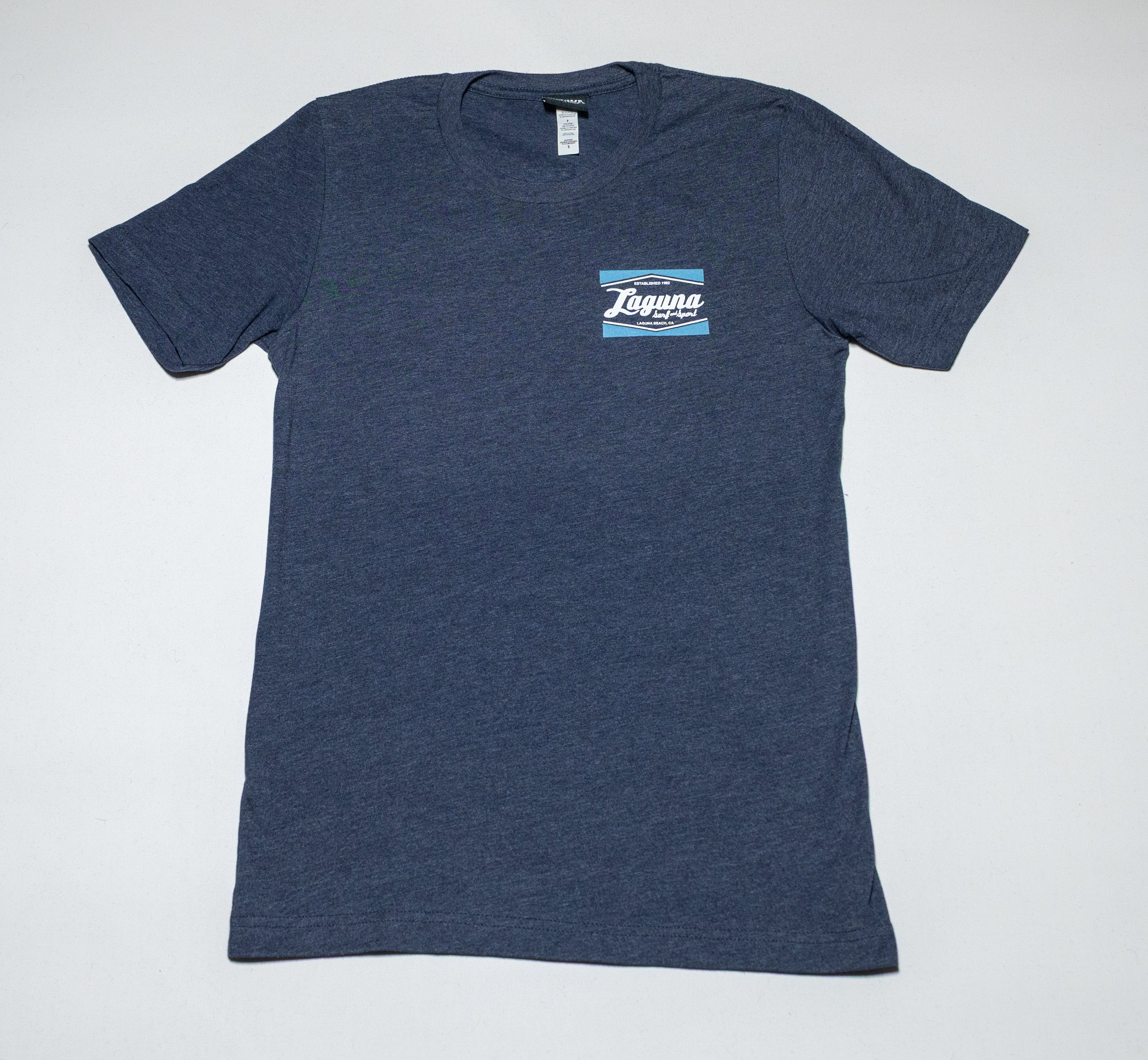 LSS CLASSIC BOX Adult Short Sleeve Premium Soft Tee - Laguna Surf & Sport