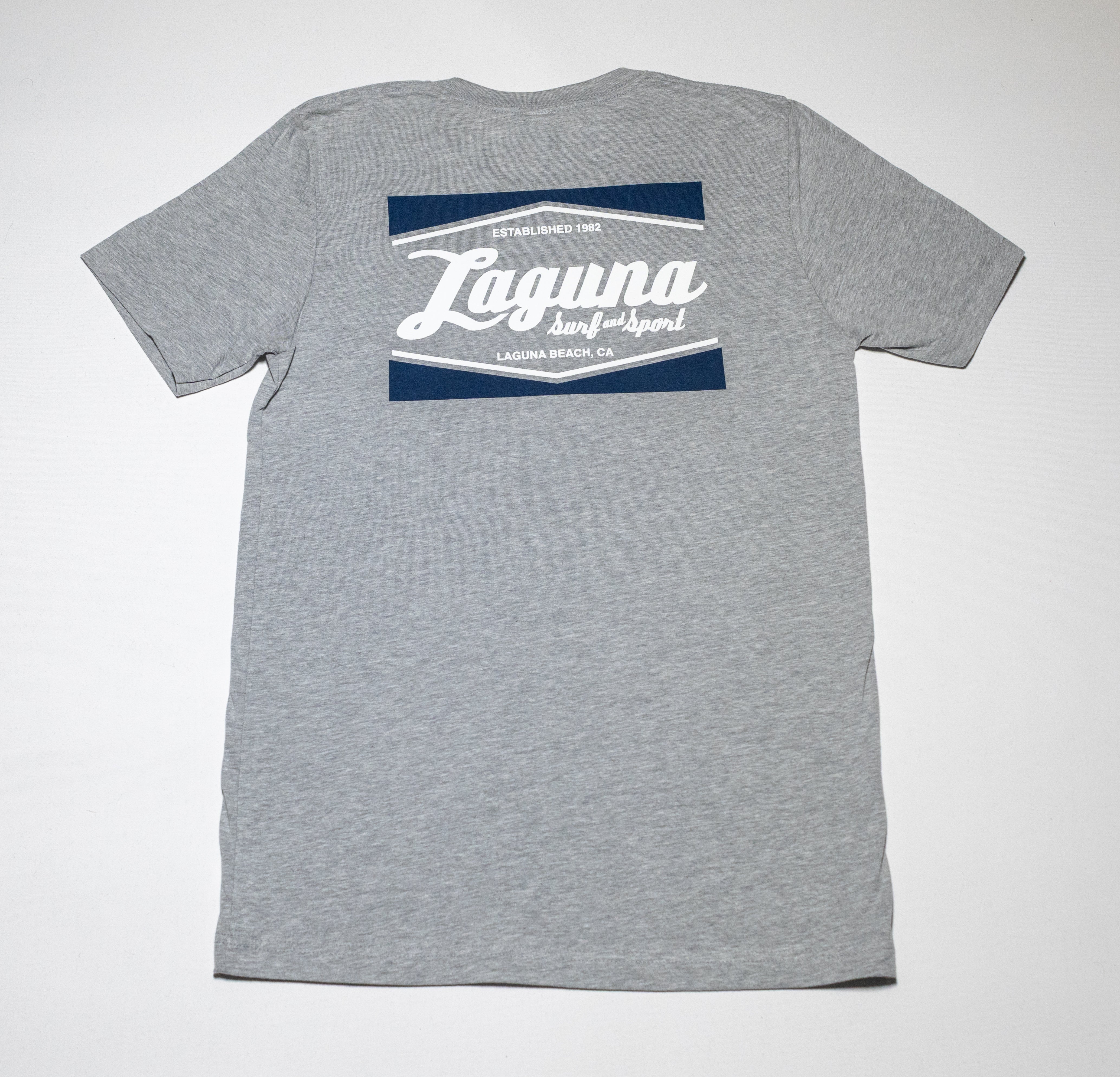 LSS CLASSIC BOX Adult Short Sleeve Premium Soft Tee - Laguna Surf & Sport