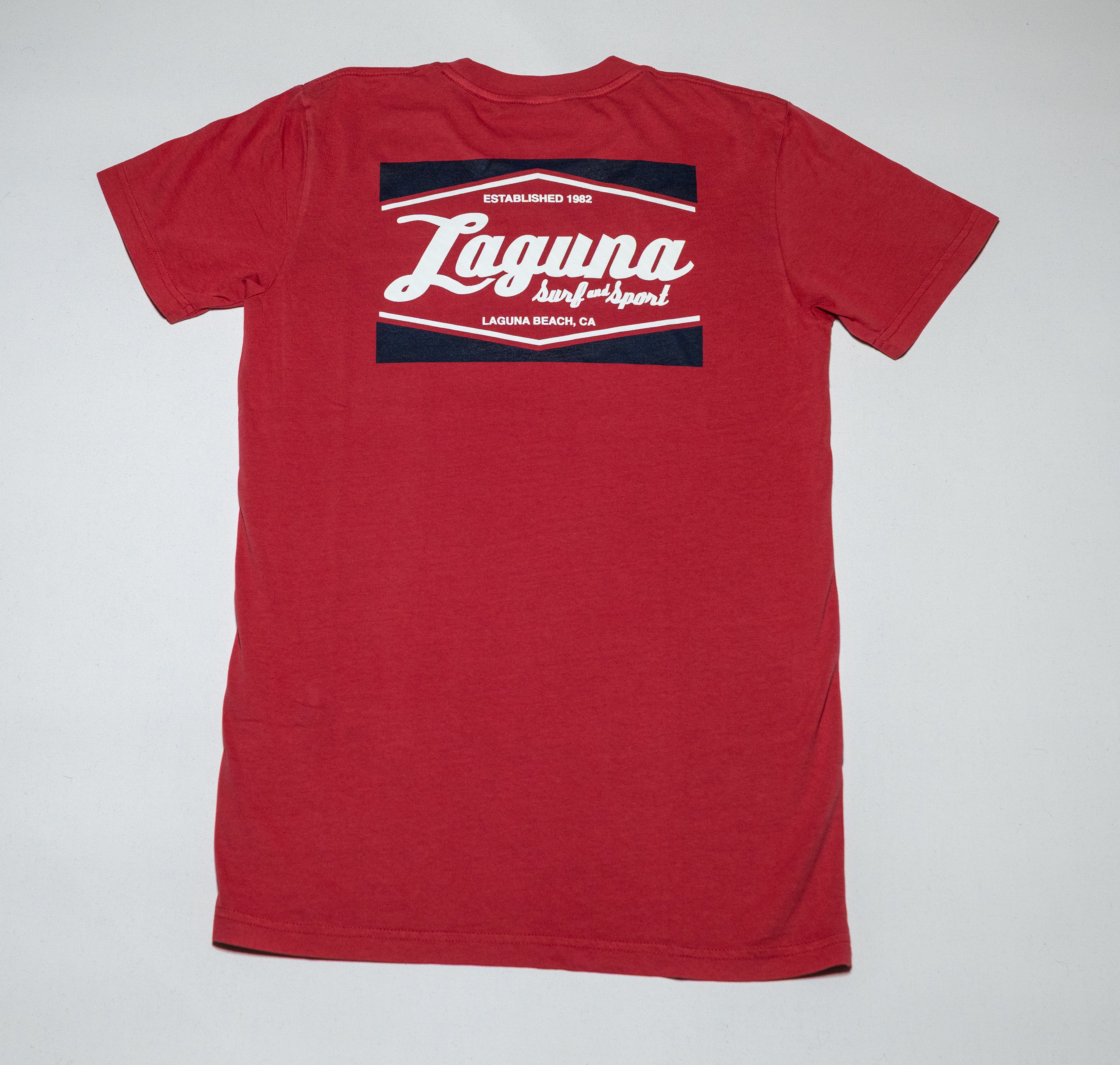 LSS CLASSIC BOX Adult Pigment Short Sleeve Tee - Laguna Surf &amp; Sport