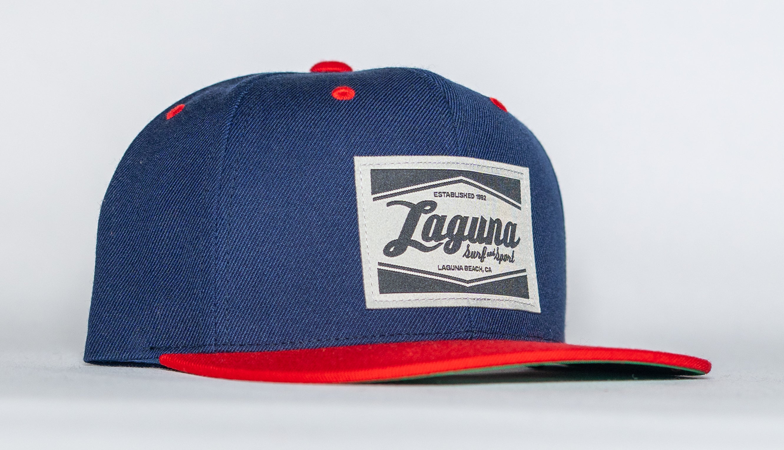 LSS CLASSIC BOX Original Rectangle Patch Snapback Hat - Laguna Surf & Sport