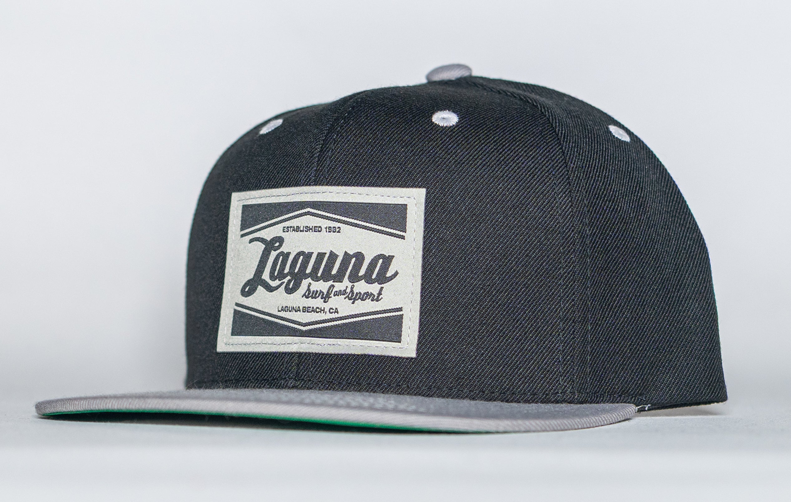 LSS CLASSIC BOX Original Rectangle Patch Snapback Hat - Laguna Surf & Sport