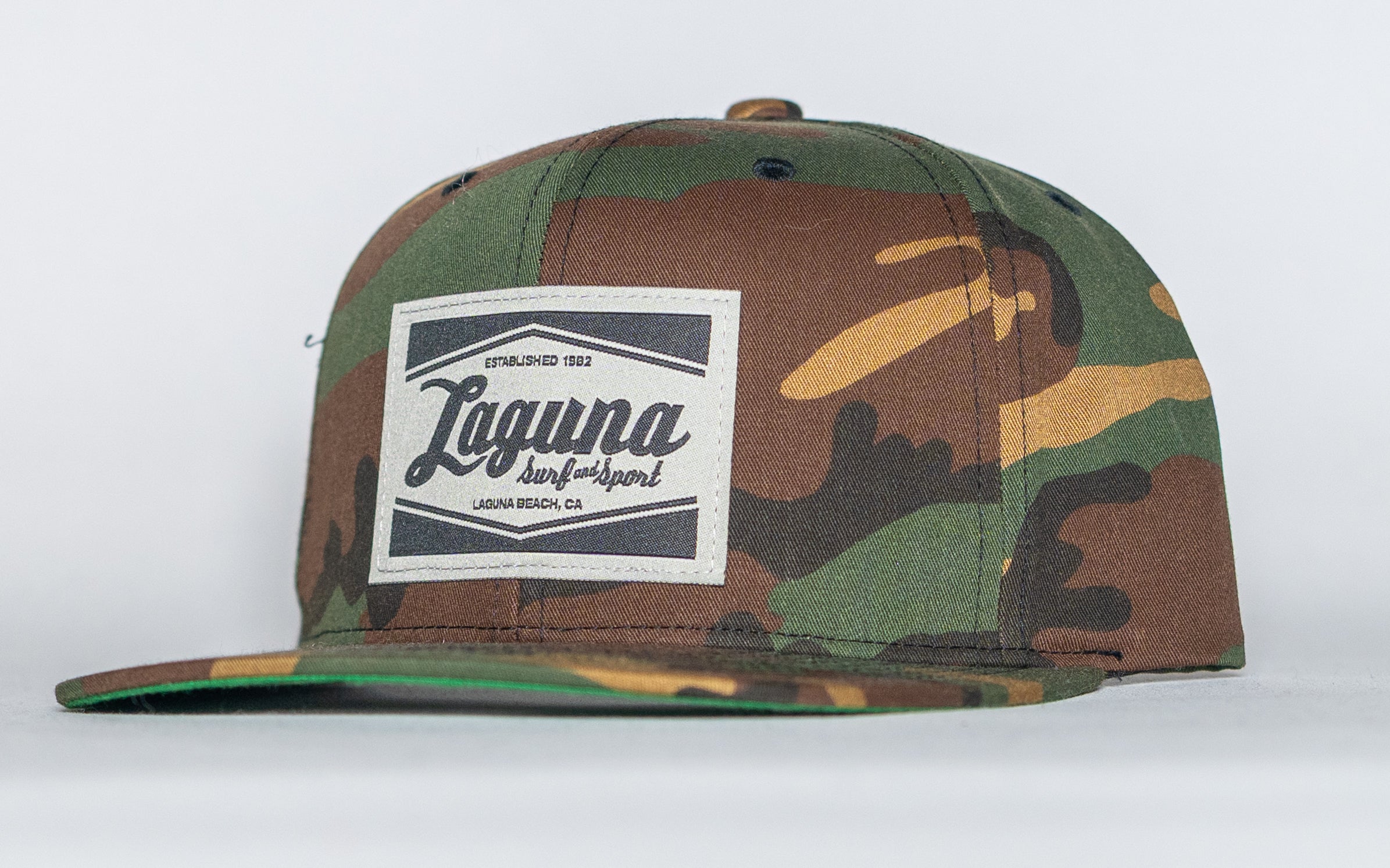 LSS CLASSIC BOX Original Rectangle Patch Snapback Hat - Laguna Surf & Sport