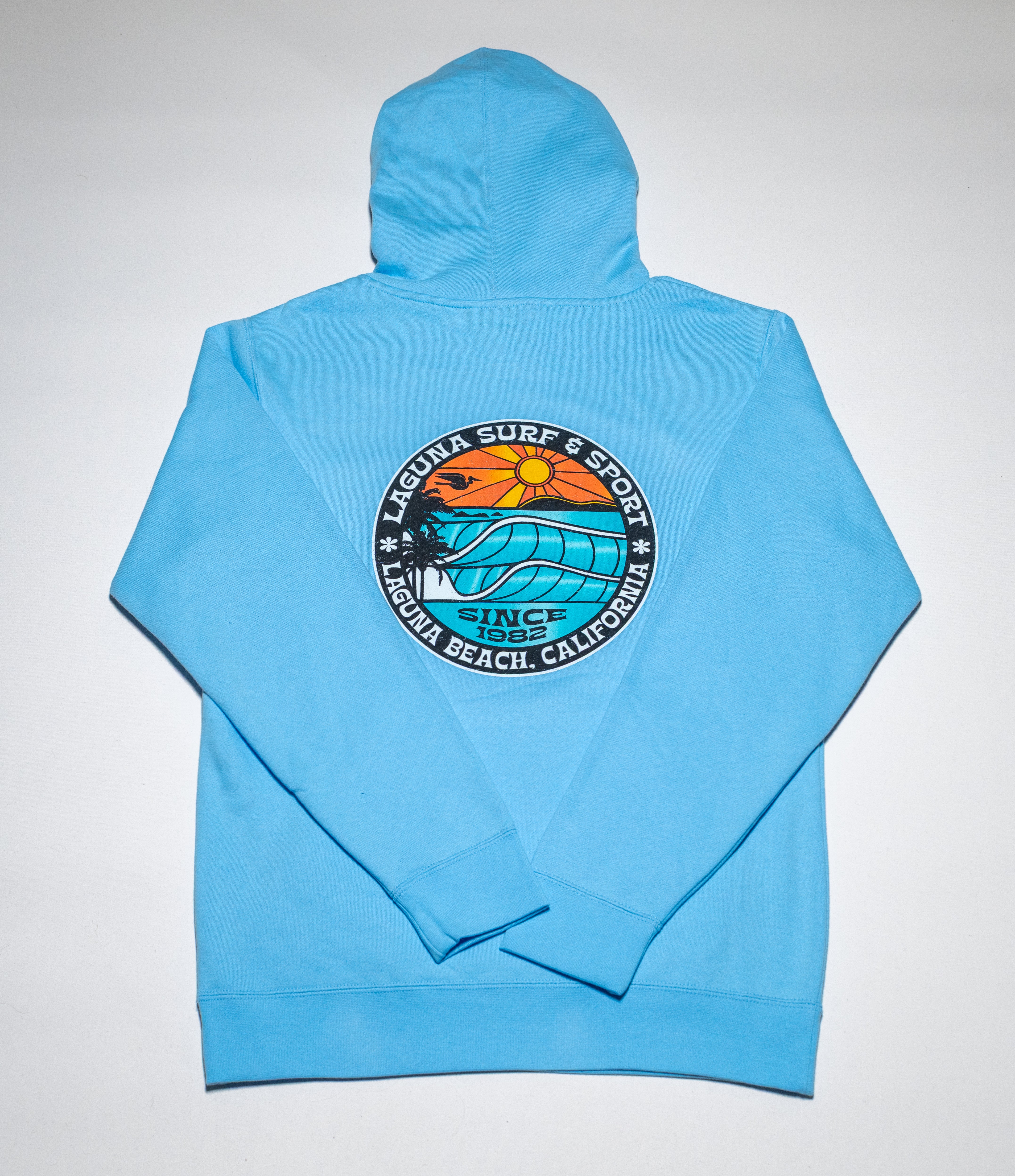 BROOKS STREET Adult Unisex Pullover Fleece Hoodie - Laguna Surf &amp; Sport