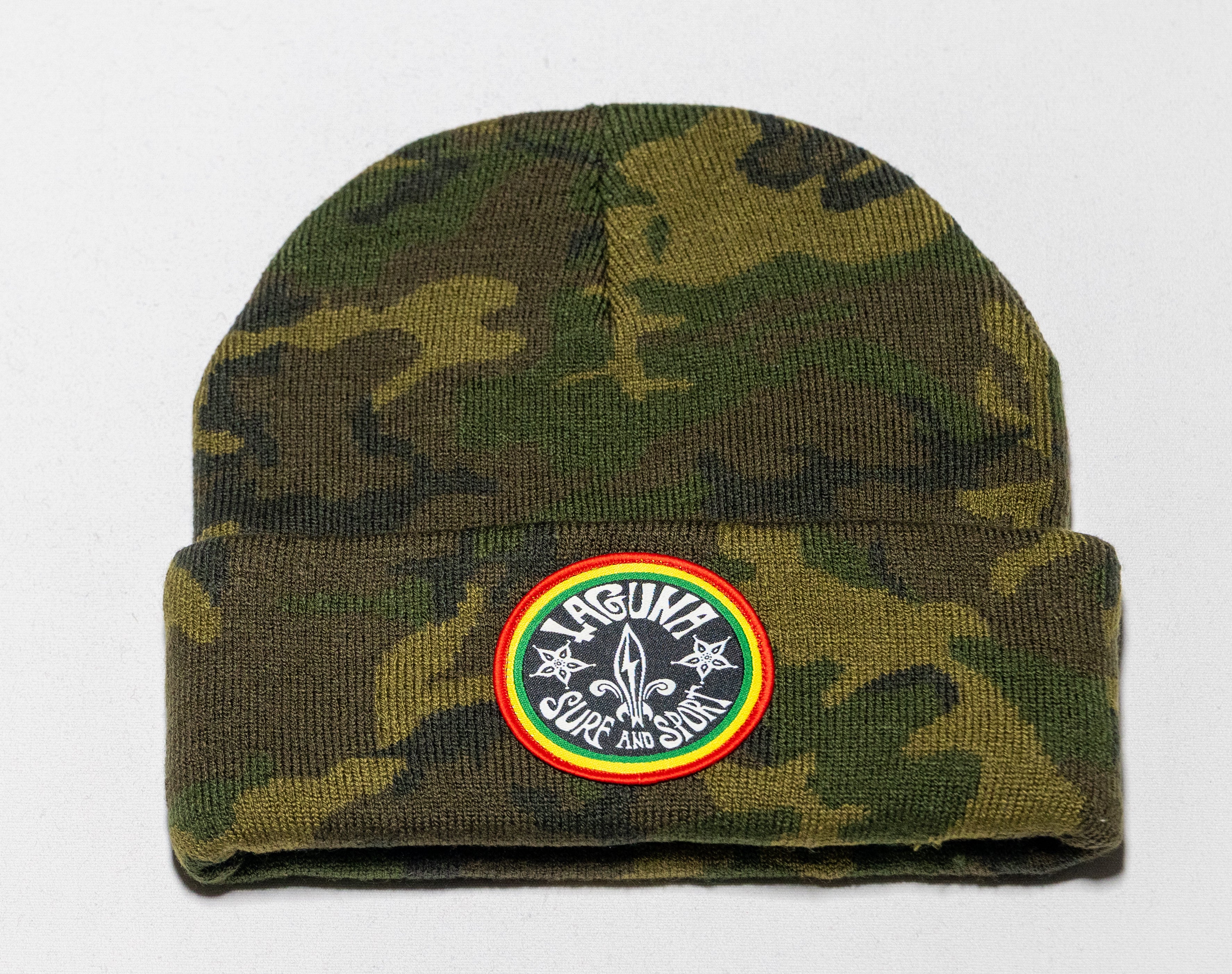 CIRCLE ROOTS Cuffed Patch Beanie - Laguna Surf & Sport