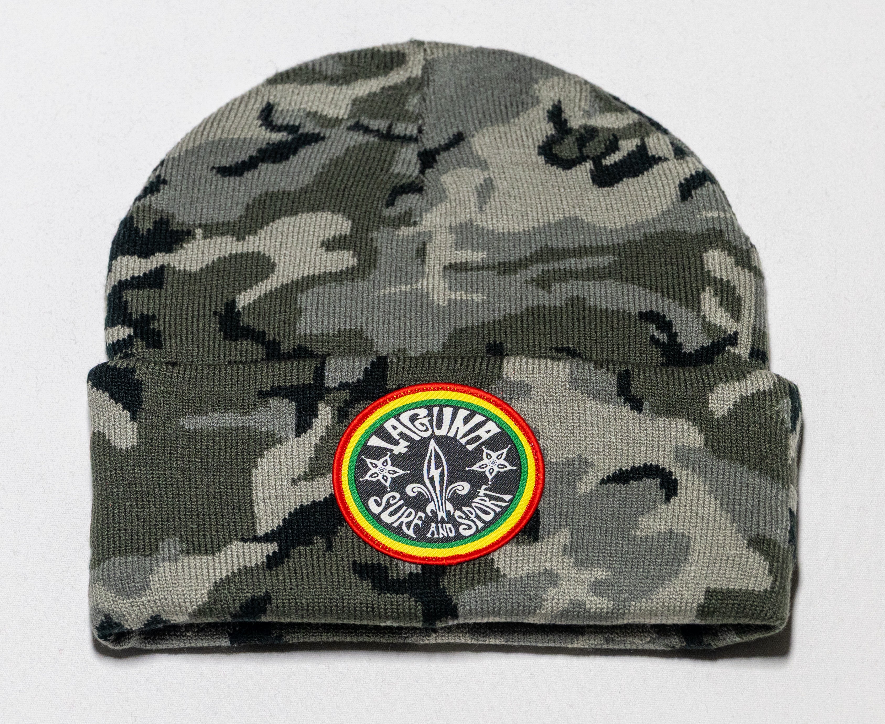 CIRCLE ROOTS Cuffed Patch Beanie - Laguna Surf &amp; Sport