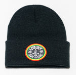 Load image into Gallery viewer, CIRCLE ROOTS Cuffed Patch Beanie - Laguna Surf &amp; Sport
