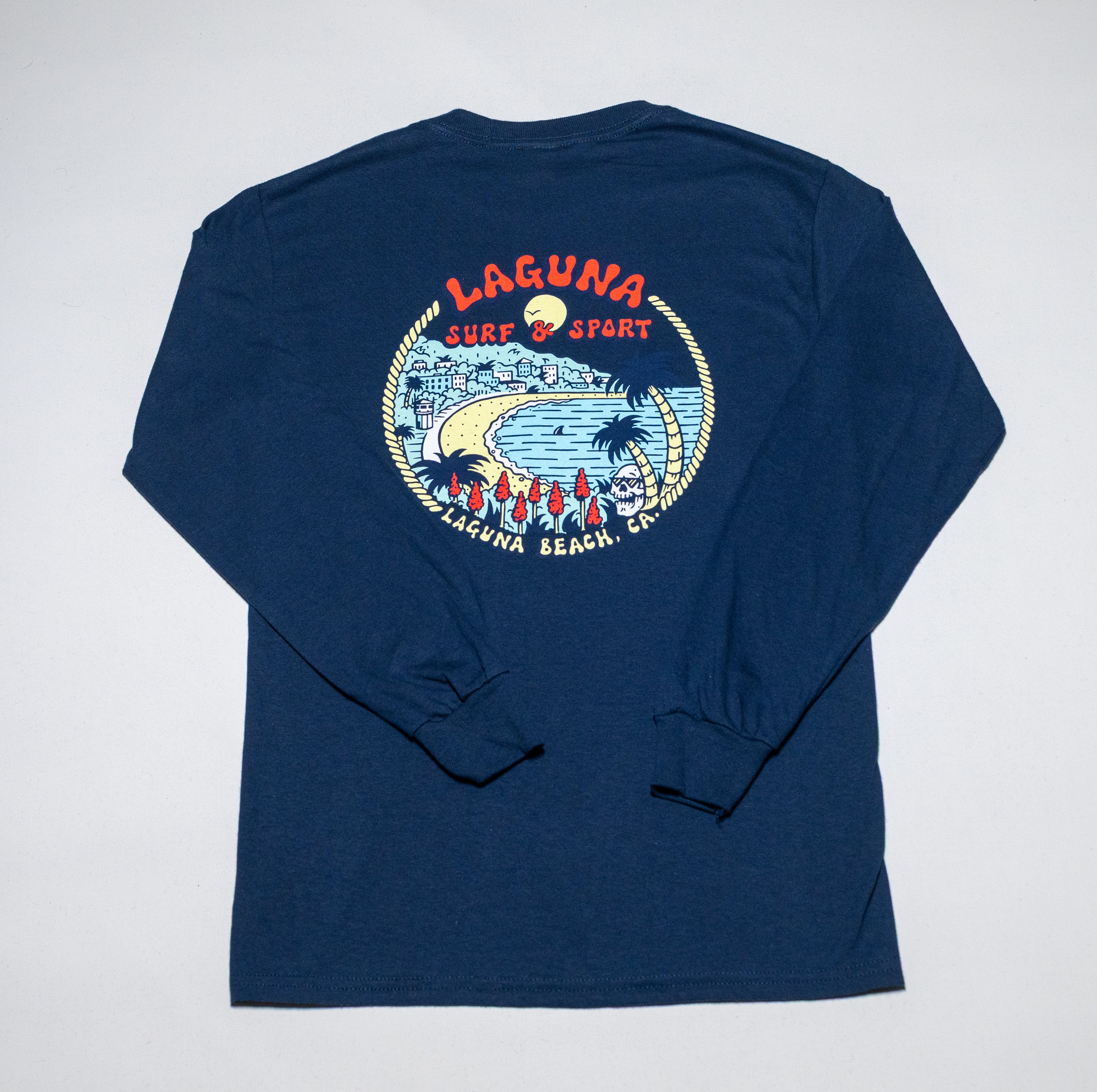 DOWNTOWN Mens Long Sleeve Tee - Laguna Surf &amp; Sport