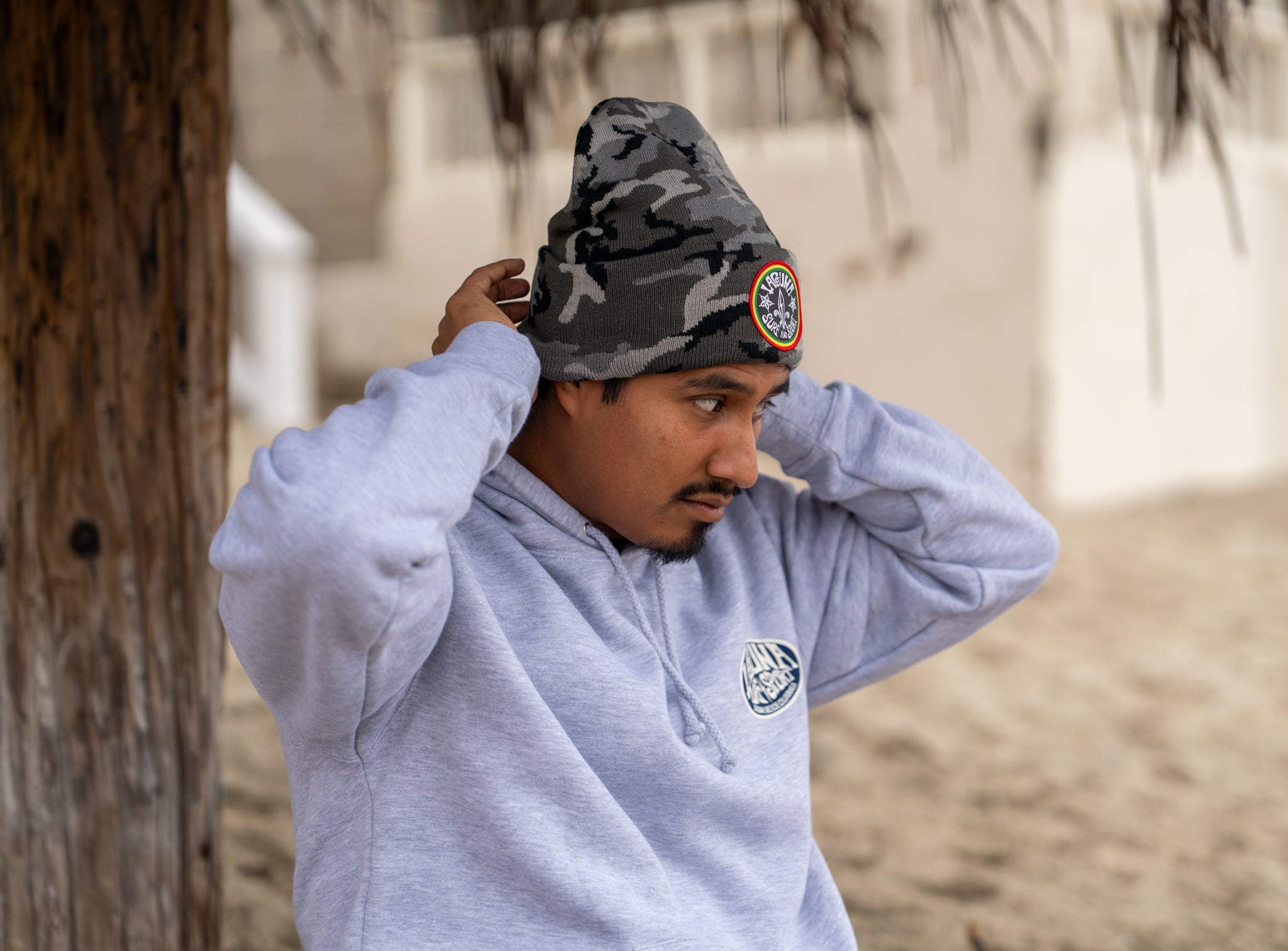 CIRCLE ROOTS Cuffed Patch Beanie - Laguna Surf & Sport