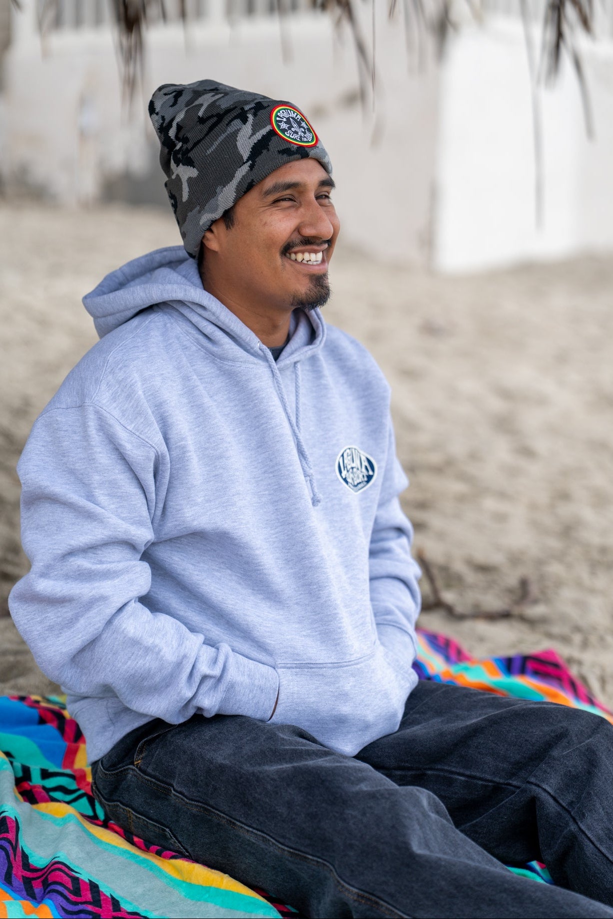 CIRCLE ROOTS Cuffed Patch Beanie - Laguna Surf & Sport