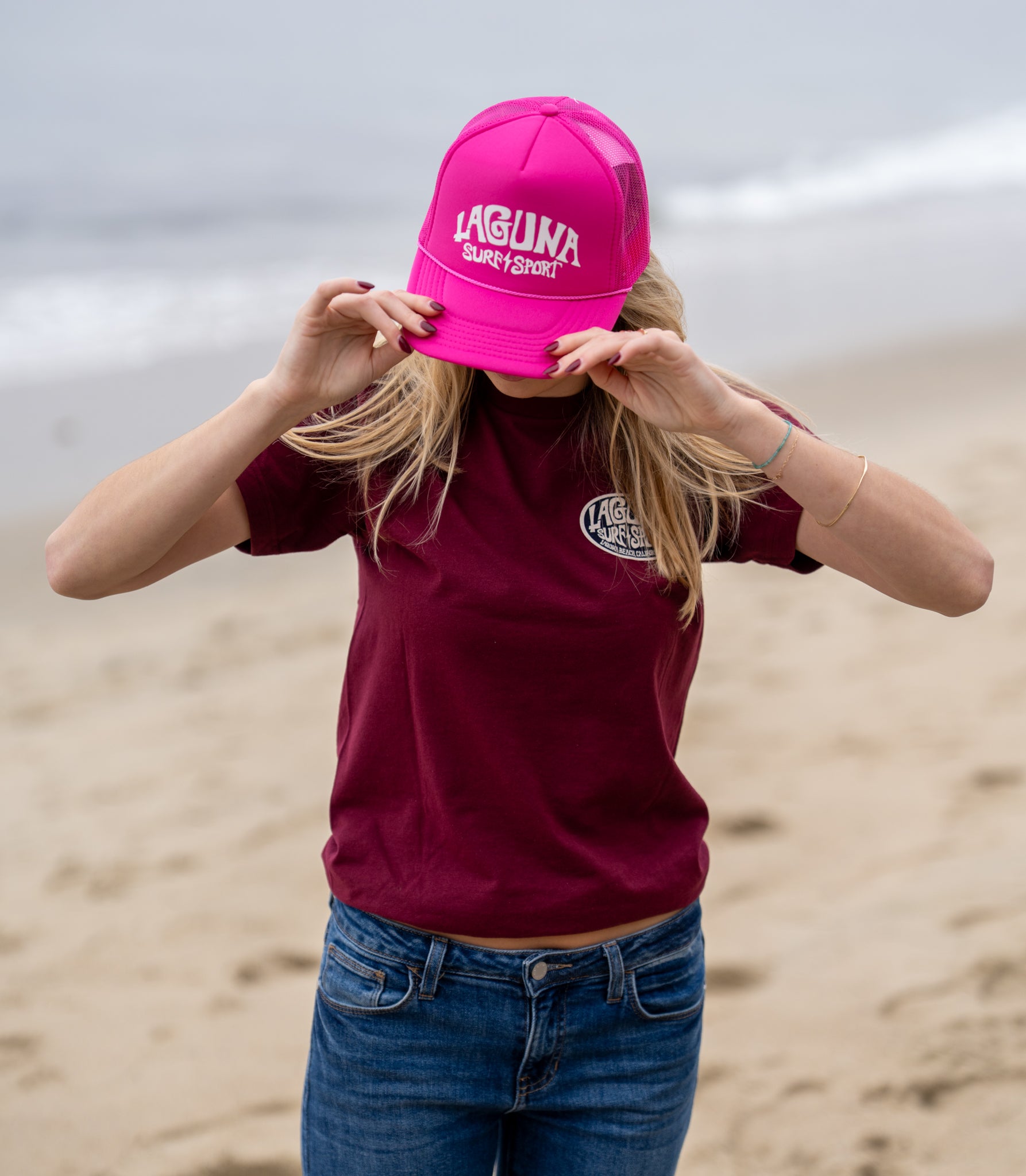 ROOTS Youth Foam Trucker Hat - Laguna Surf & Sport