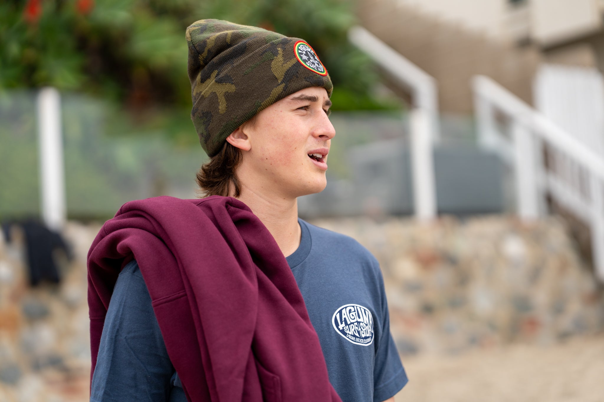 CIRCLE ROOTS Cuffed Patch Beanie - Laguna Surf & Sport