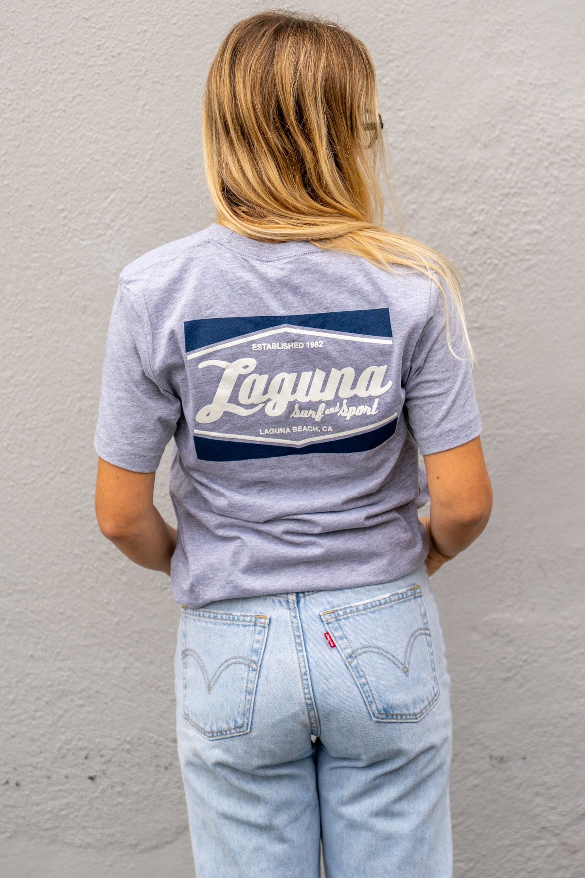 LSS CLASSIC BOX Adult Short Sleeve Premium Soft Tee - Laguna Surf & Sport
