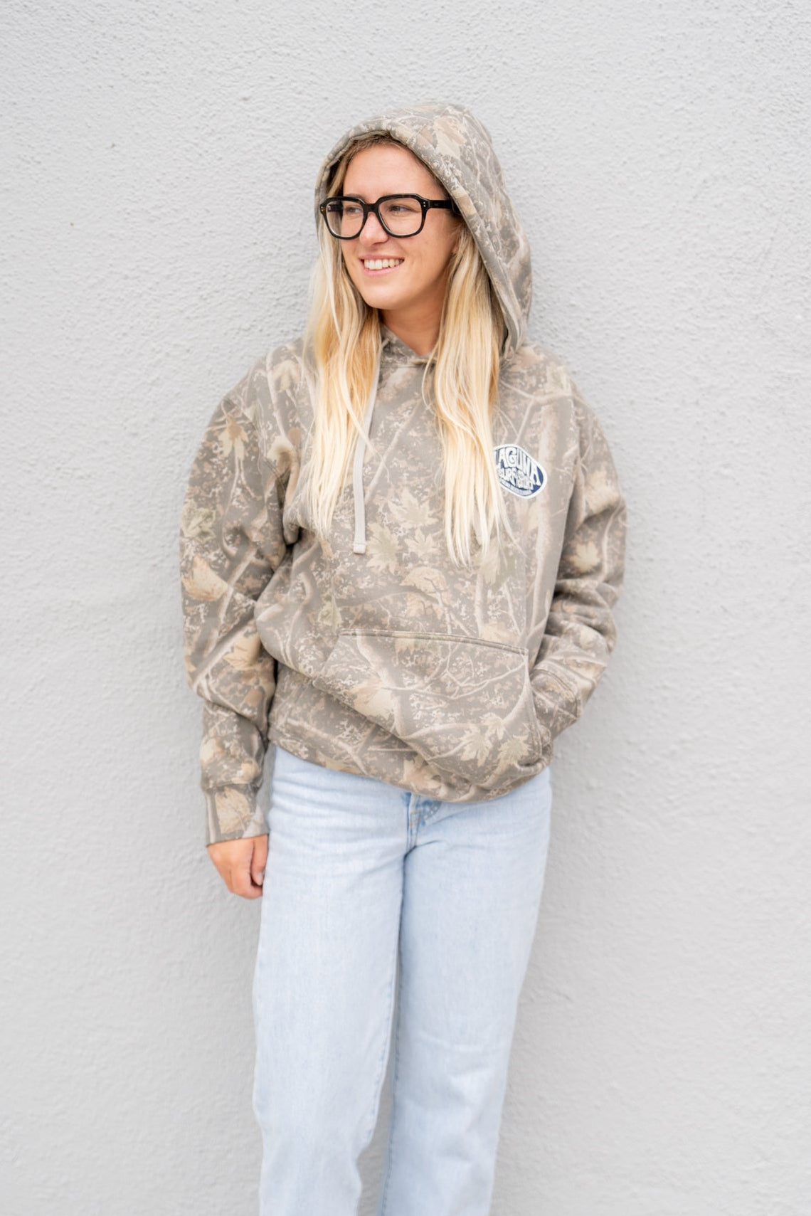OVAL ROOTS Adult Unisex Hooded Sweatshirt - Deadwood Camo - Laguna Surf & Sport