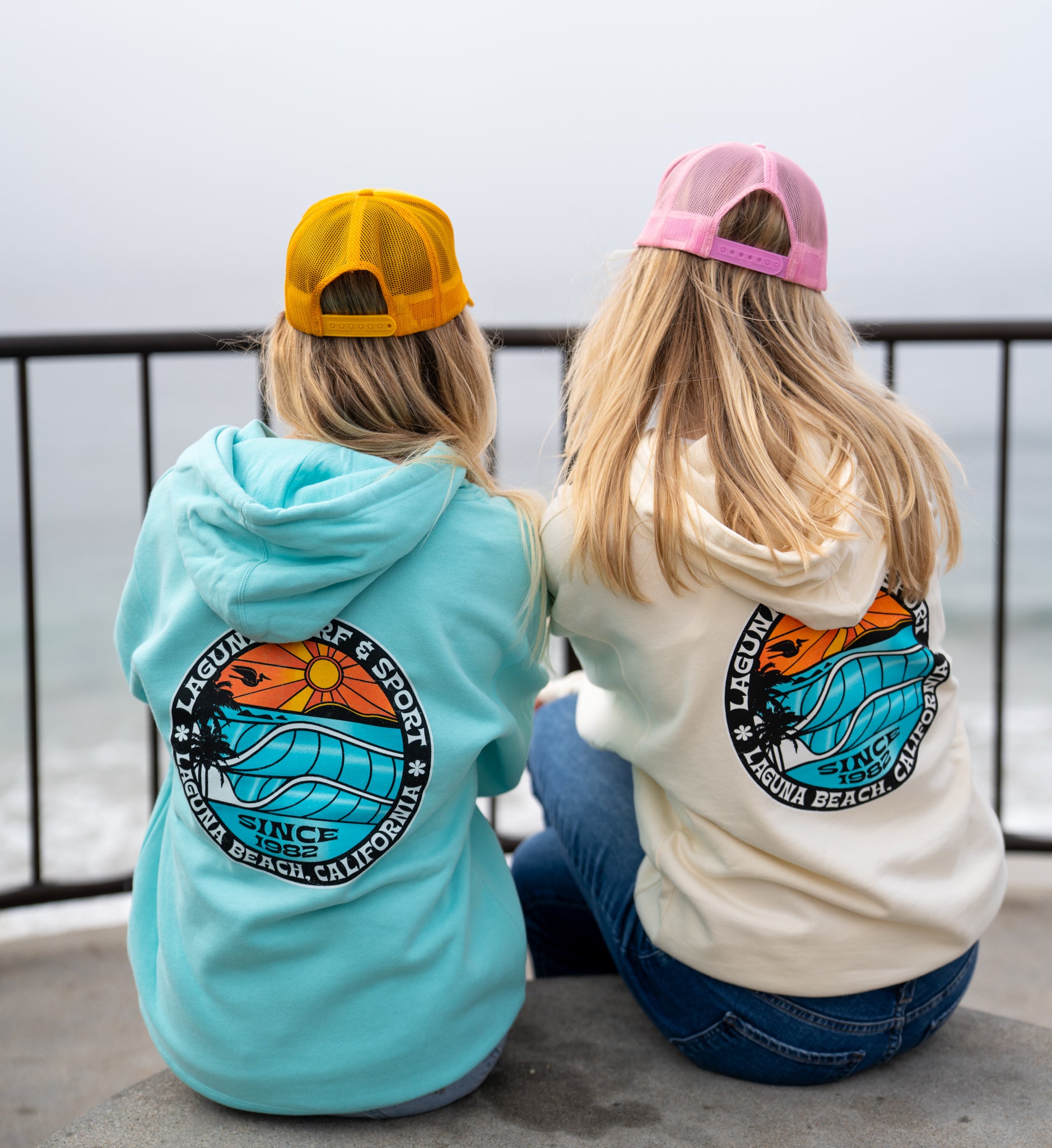BROOKS STREET Adult Unisex Pullover Fleece Hoodie - Laguna Surf & Sport