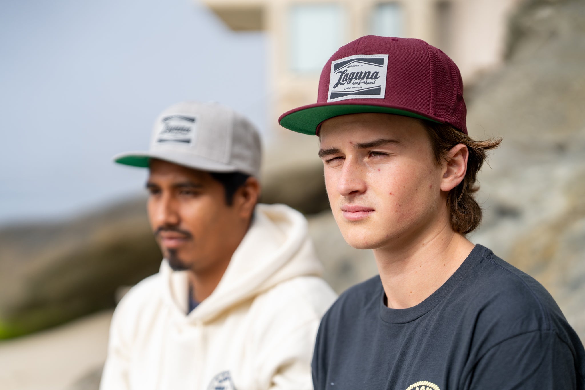 LSS CLASSIC BOX Original Rectangle Patch Snapback Hat - Laguna Surf & Sport