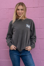 Load image into Gallery viewer, LSS CLASSIC BOX Adult Unisex Pigment-Dyed Crew Pullover - Laguna Surf &amp; Sport
