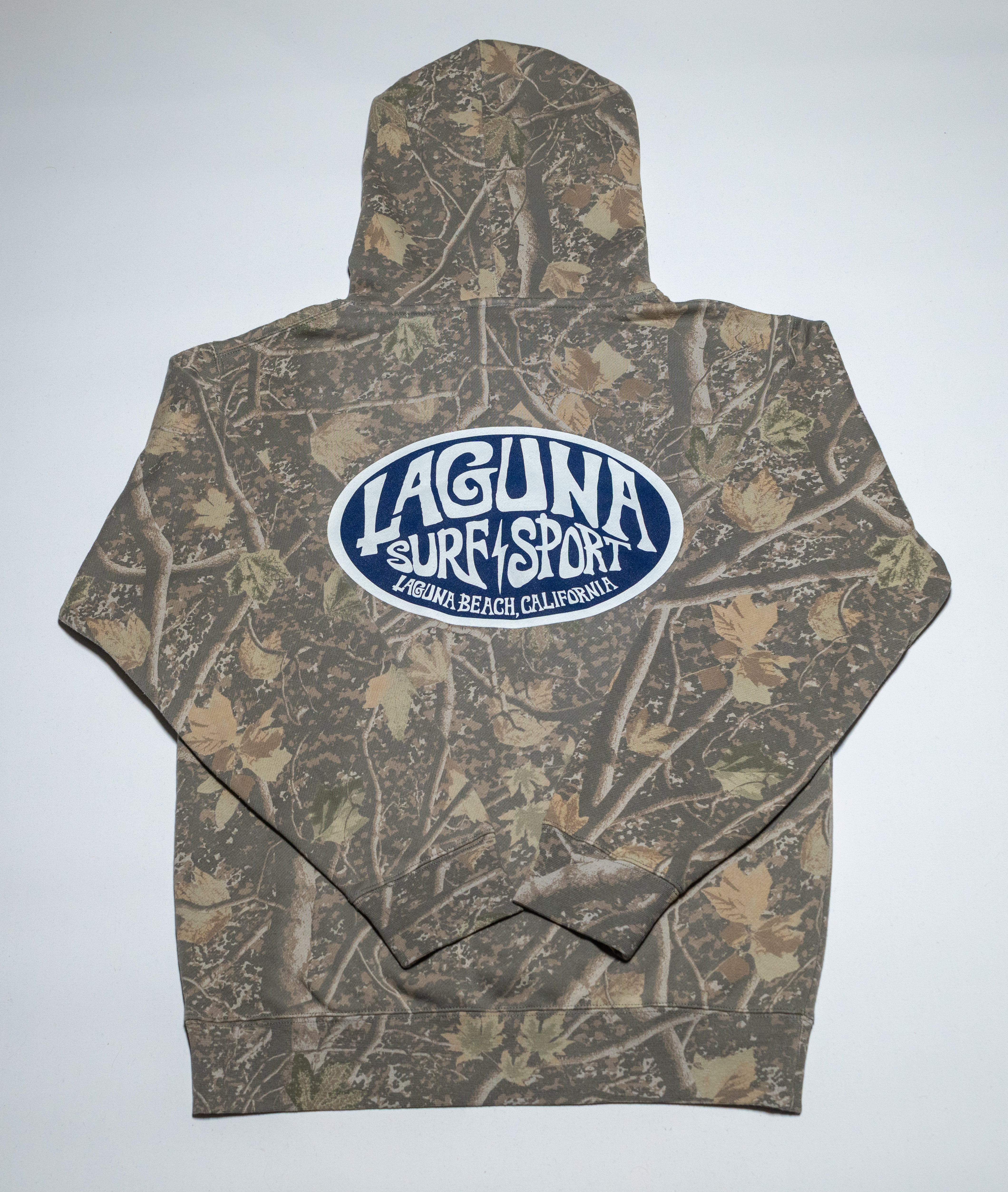 OVAL ROOTS Adult Unisex Hooded Sweatshirt - Deadwood Camo - Laguna Surf & Sport
