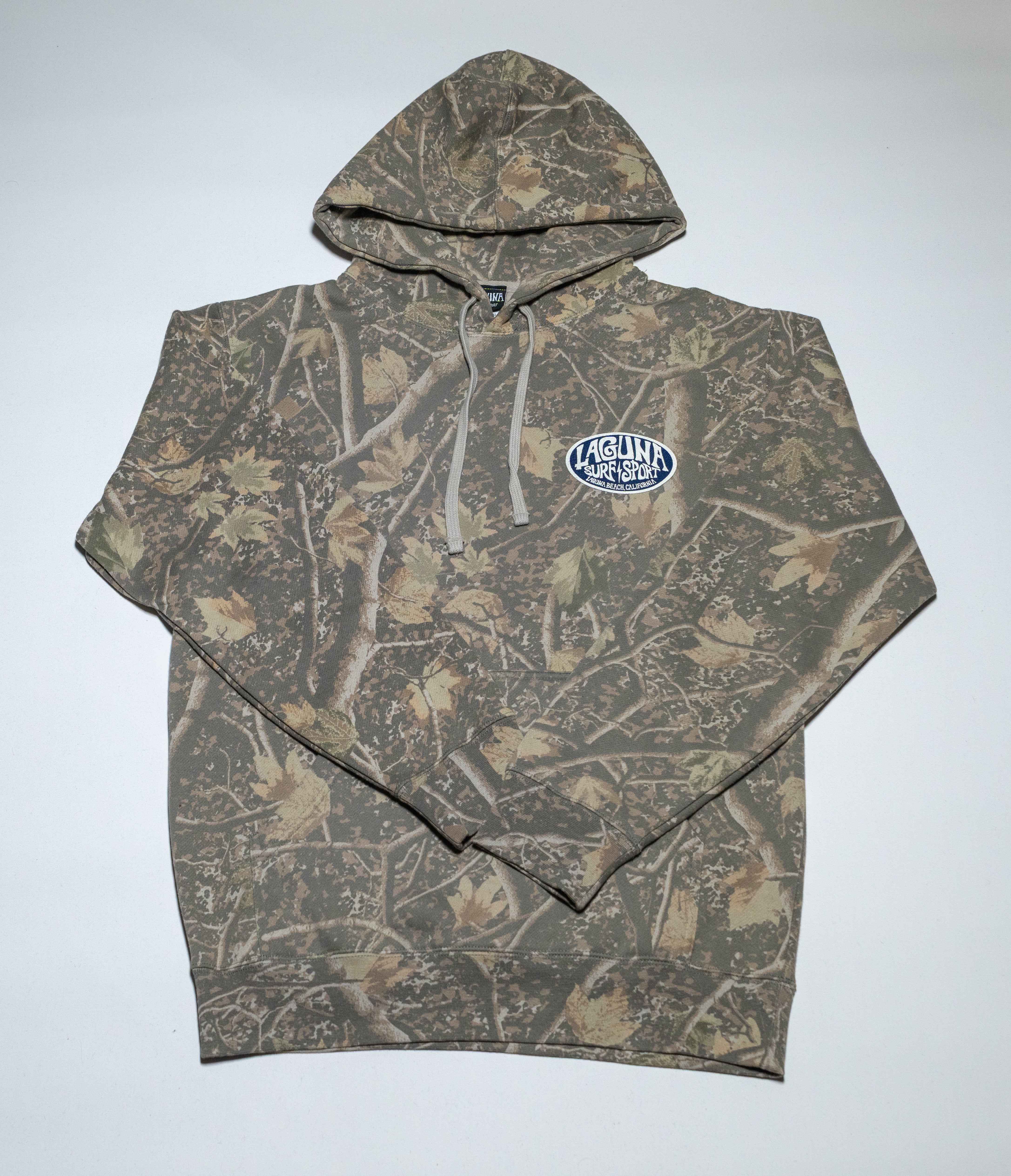 OVAL ROOTS Adult Unisex Hooded Sweatshirt - Deadwood Camo - Laguna Surf & Sport