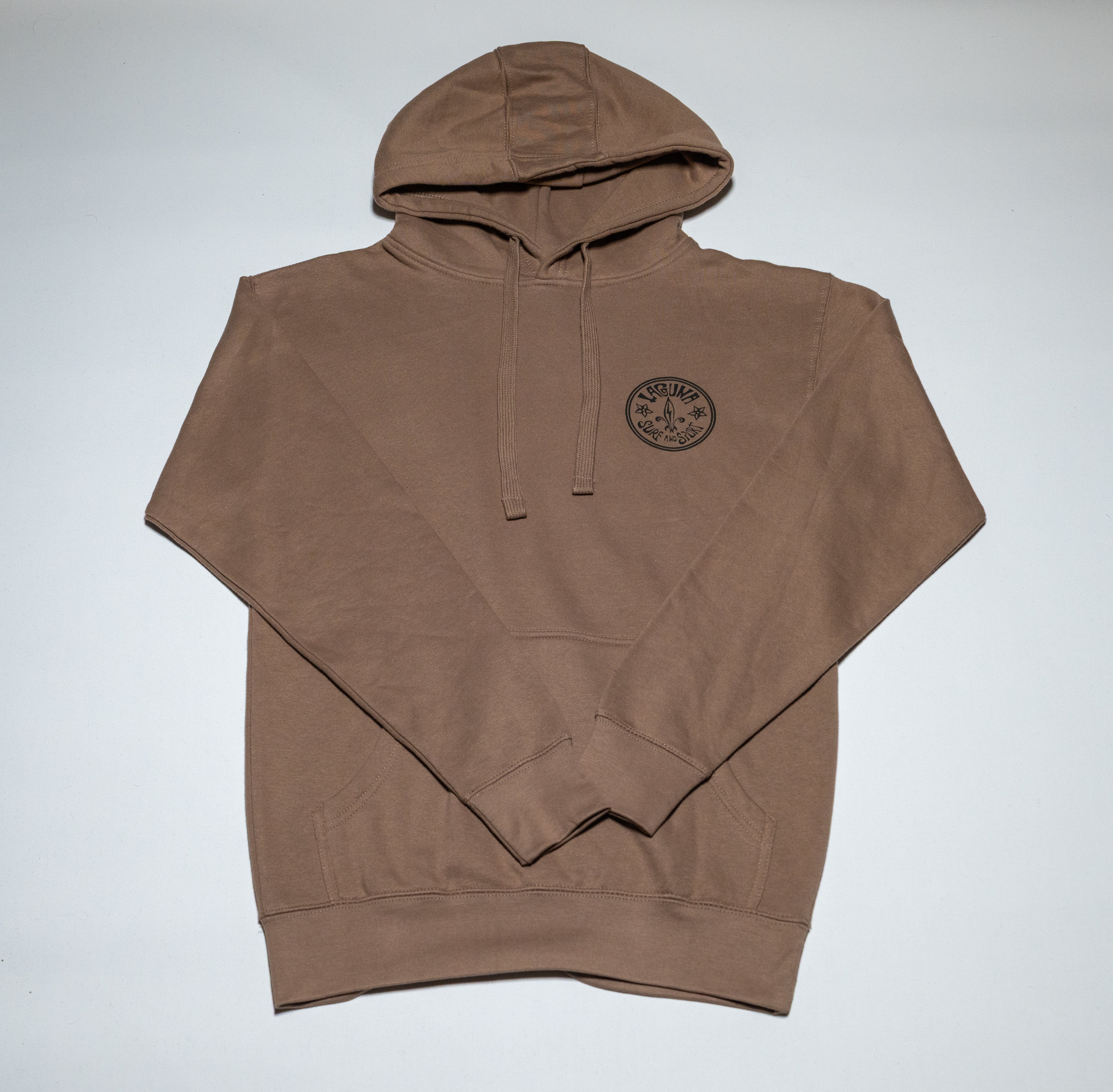 DISTANT LOCAL Adult Laguna Surf Map Hoodie - Laguna Surf & Sport
