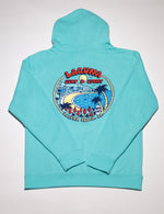 Load image into Gallery viewer, DOWNTOWN Youth Unisex Pullover Raglan Hoodie - Laguna Surf &amp; Sport
