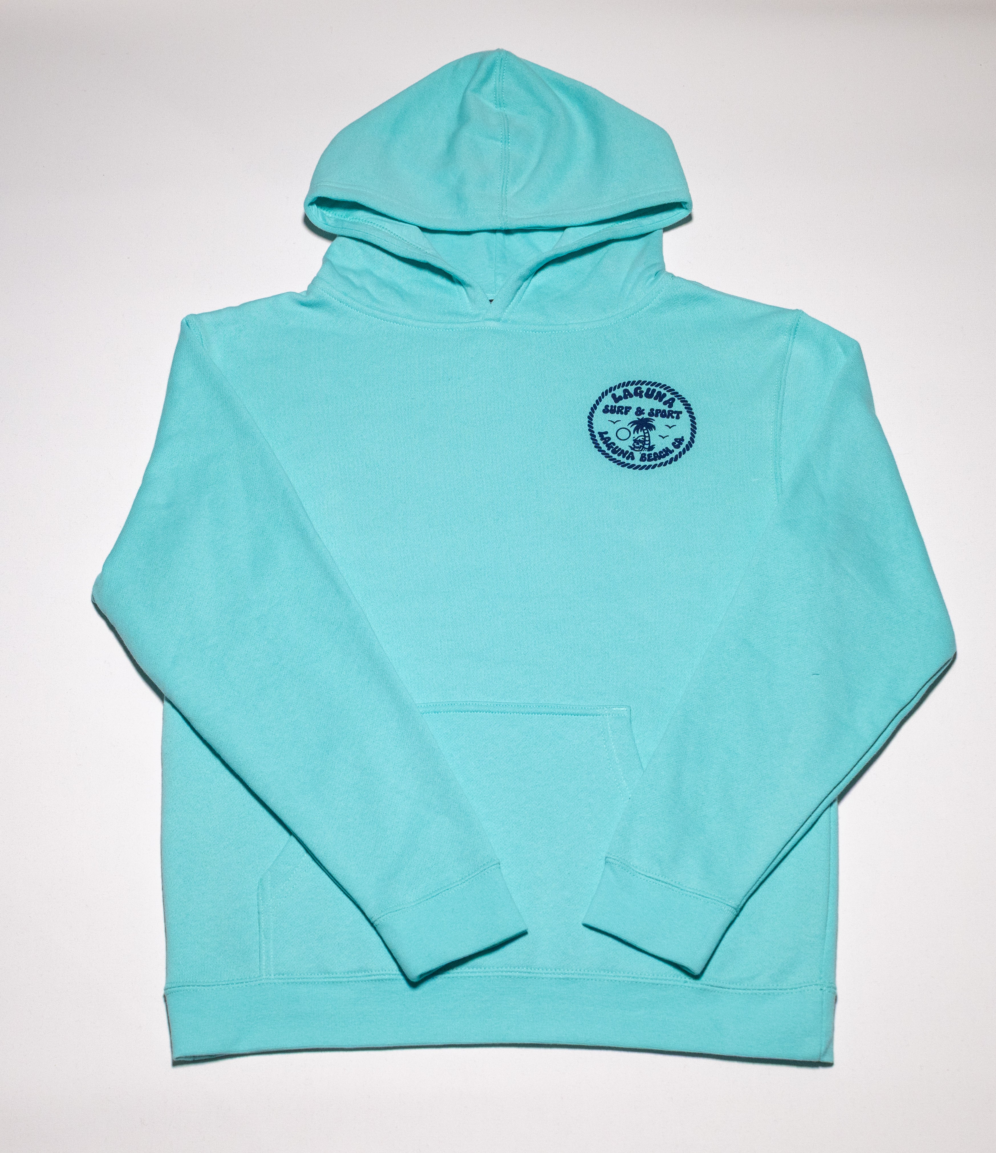 DOWNTOWN Youth Unisex Pullover Raglan Hoodie - Laguna Surf &amp; Sport
