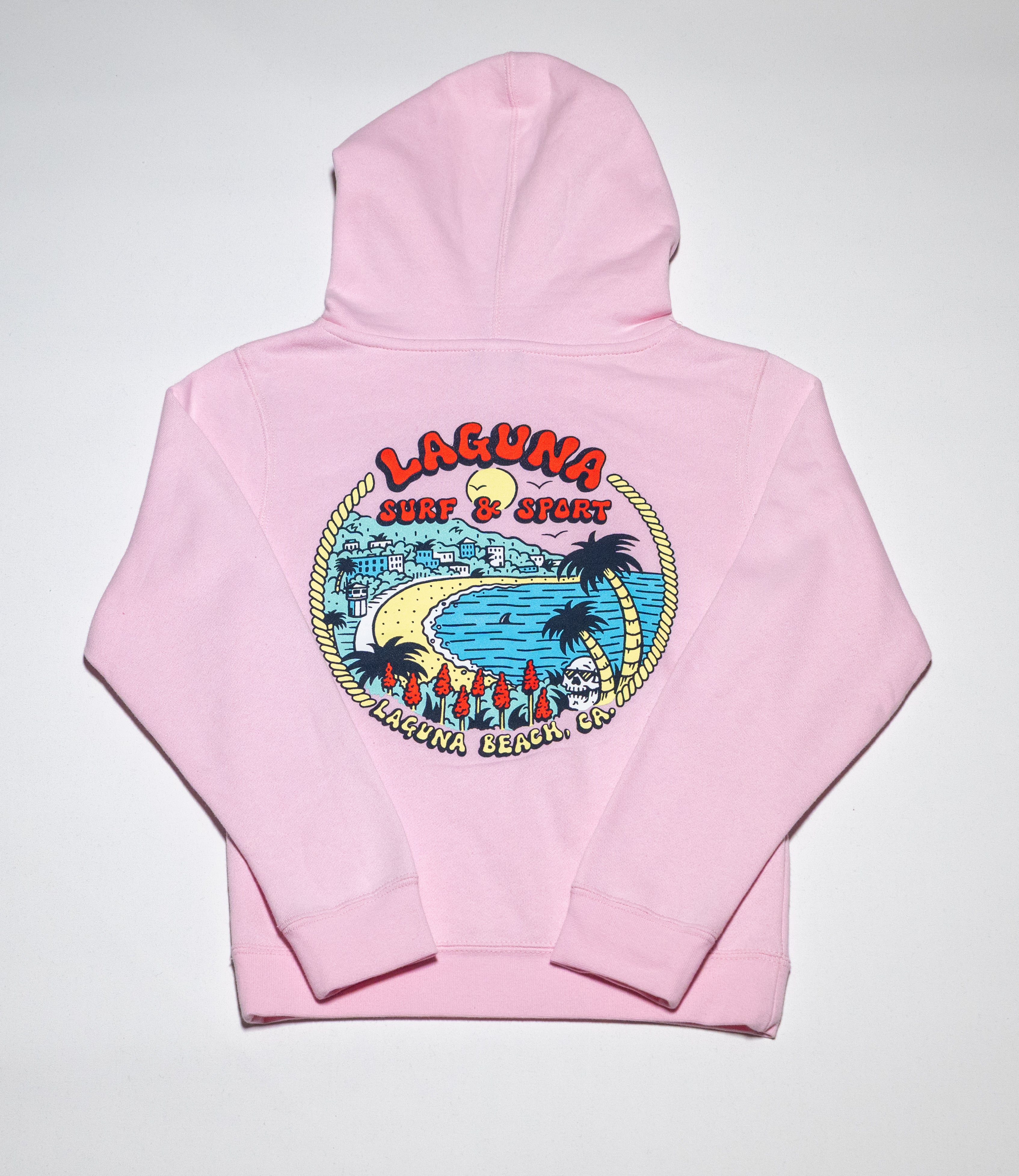 DOWNTOWN Youth Unisex Pullover Raglan Hoodie - Laguna Surf & Sport