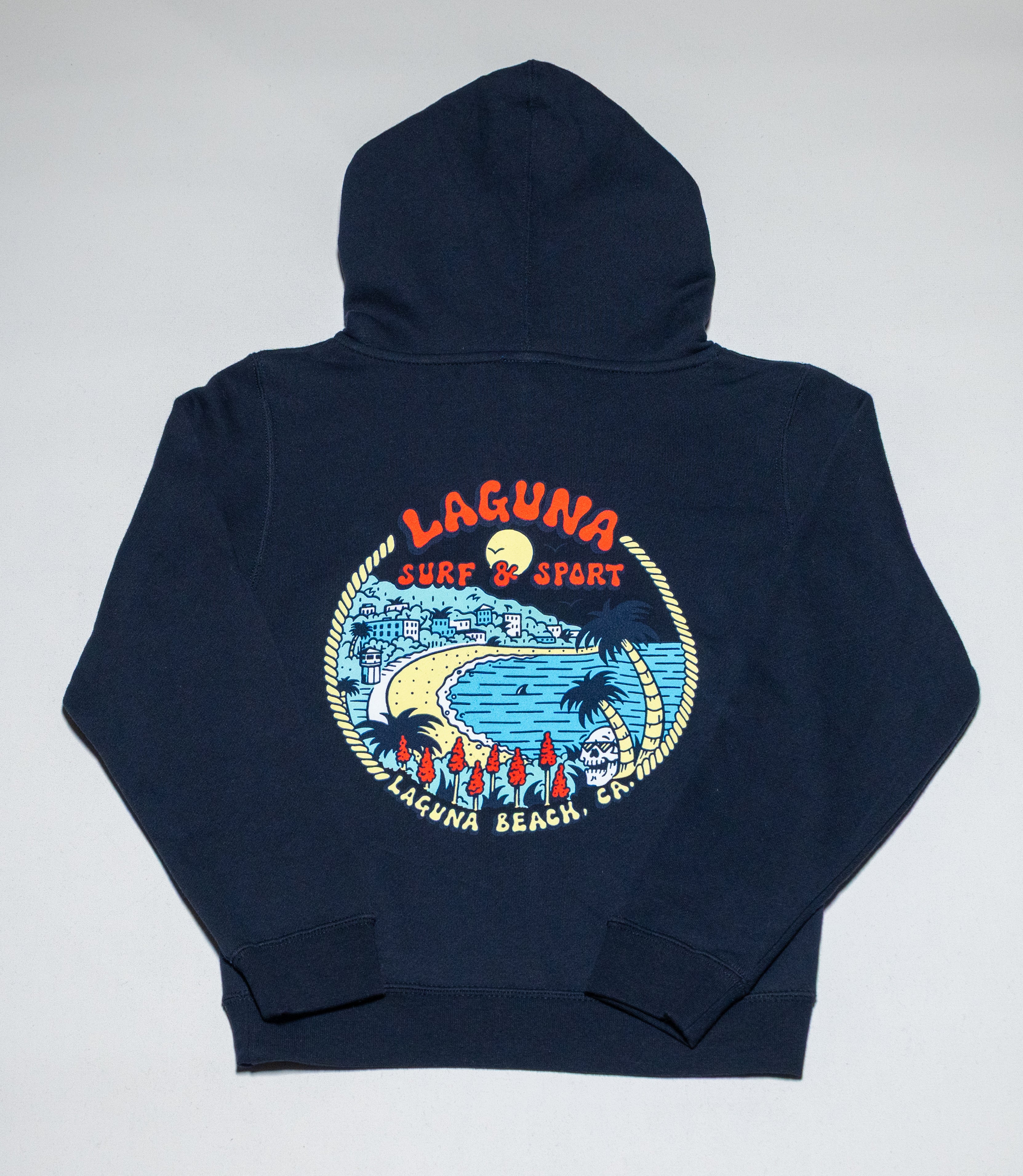 DOWNTOWN Youth Unisex Pullover Raglan Hoodie - Laguna Surf & Sport