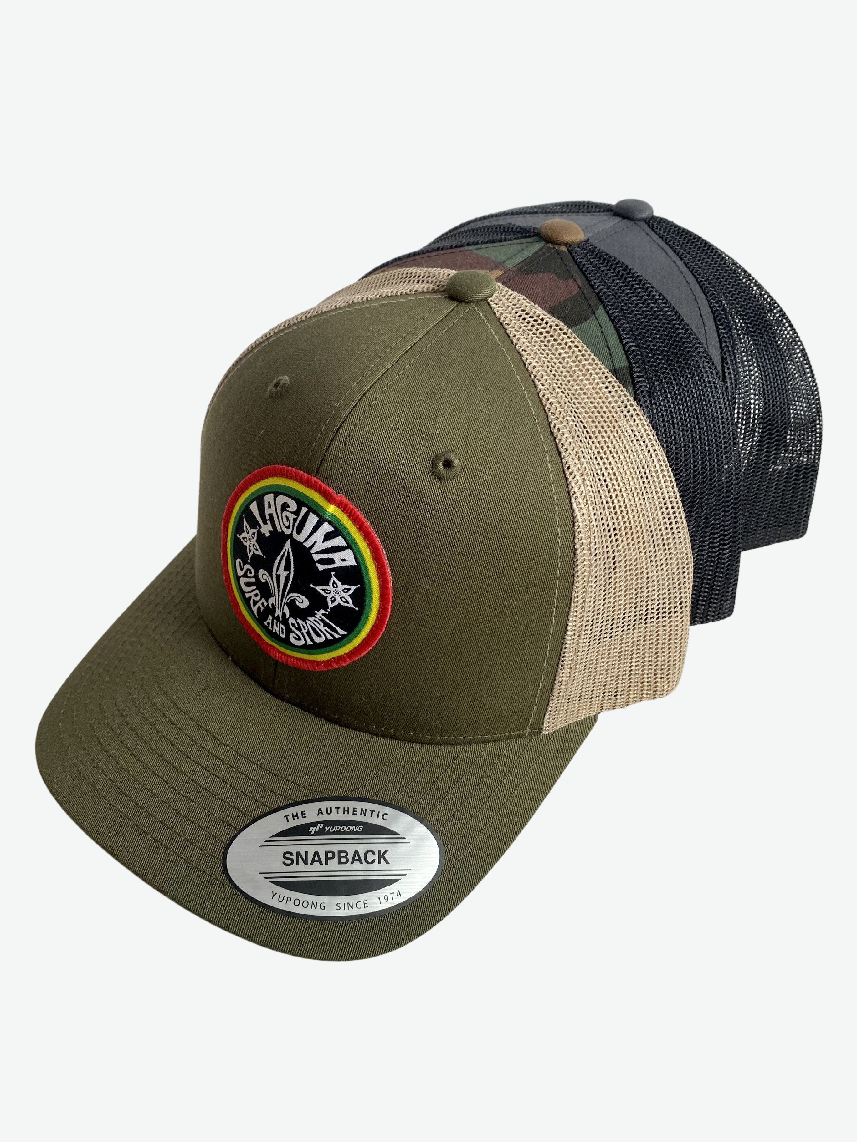 CIRCLE ROOTS Twill/Mesh Patch Ball Cap - Laguna Surf & Sport