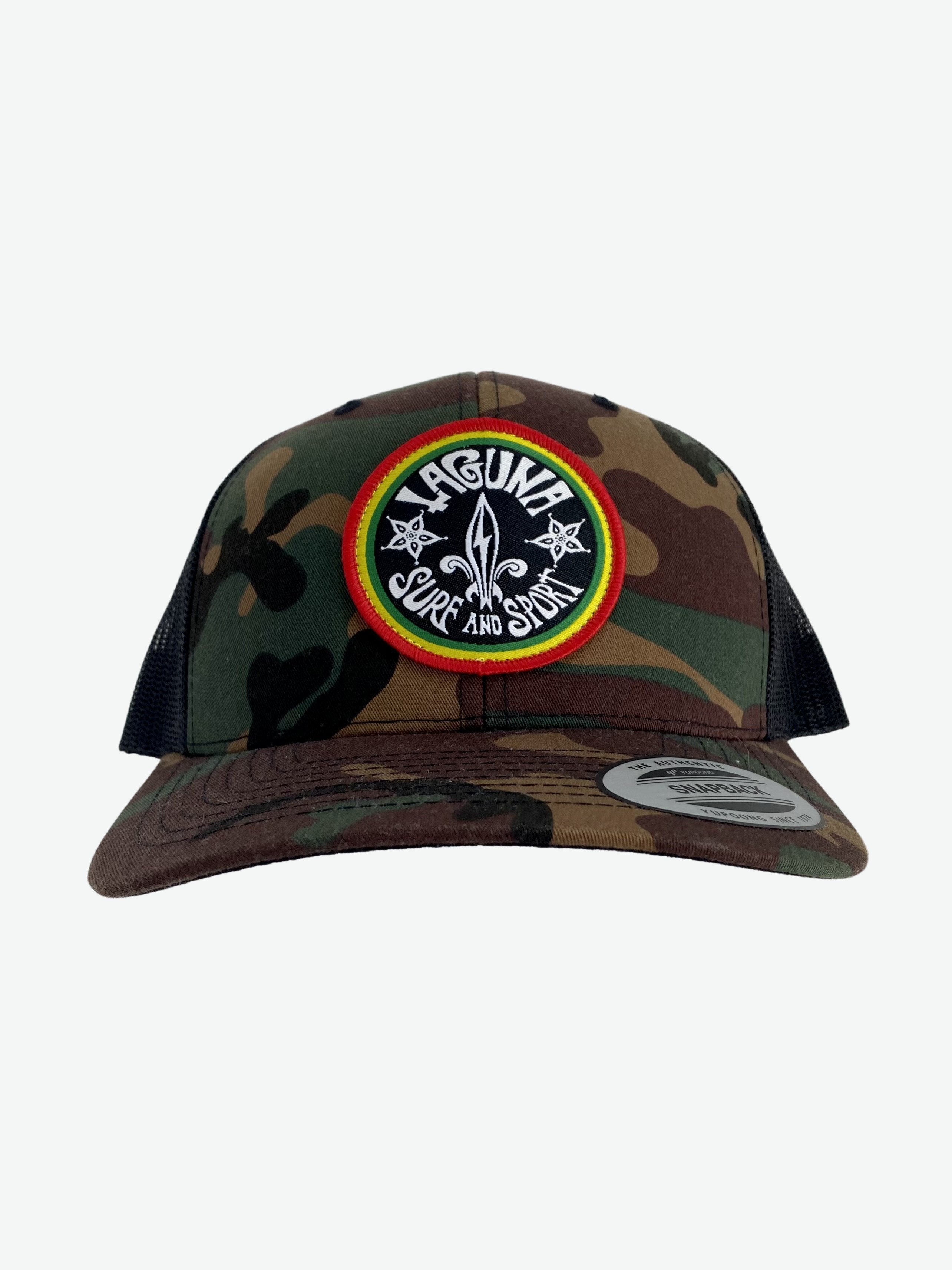 CIRCLE ROOTS Twill/Mesh Patch Ball Cap - Laguna Surf & Sport