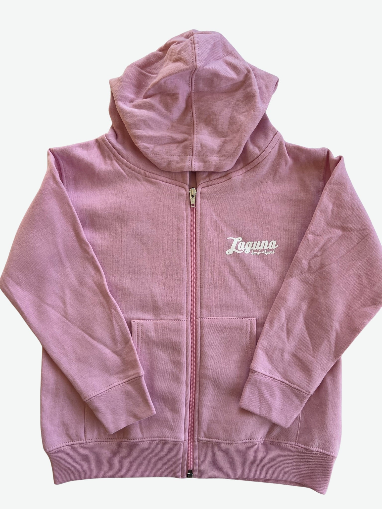 BROOKS STREET Toddler Zip Fleece Hoodie Laguna Surf Sport