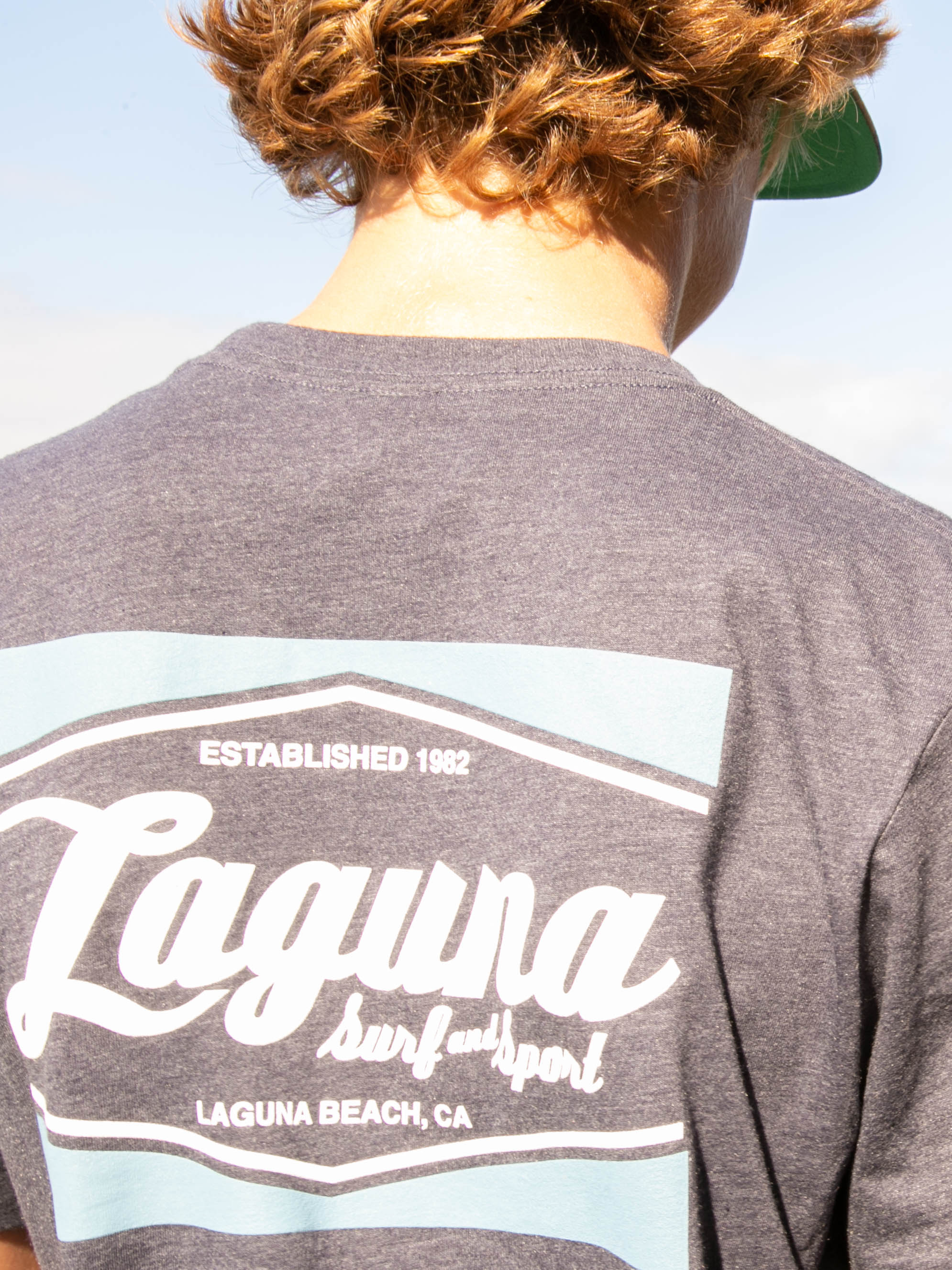 LSS CLASSIC BOX Mens Short Sleeve Premium Soft Tee - Laguna Surf & Sport