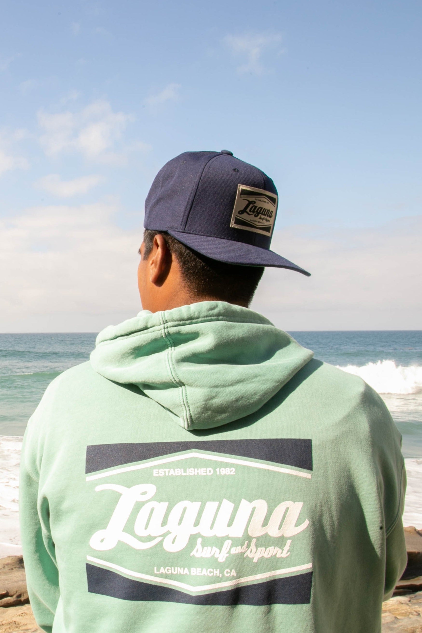 LSS CLASSIC BOX Adult Unisex Pigment-Dyed Pullover Hoodie - Laguna Surf & Sport