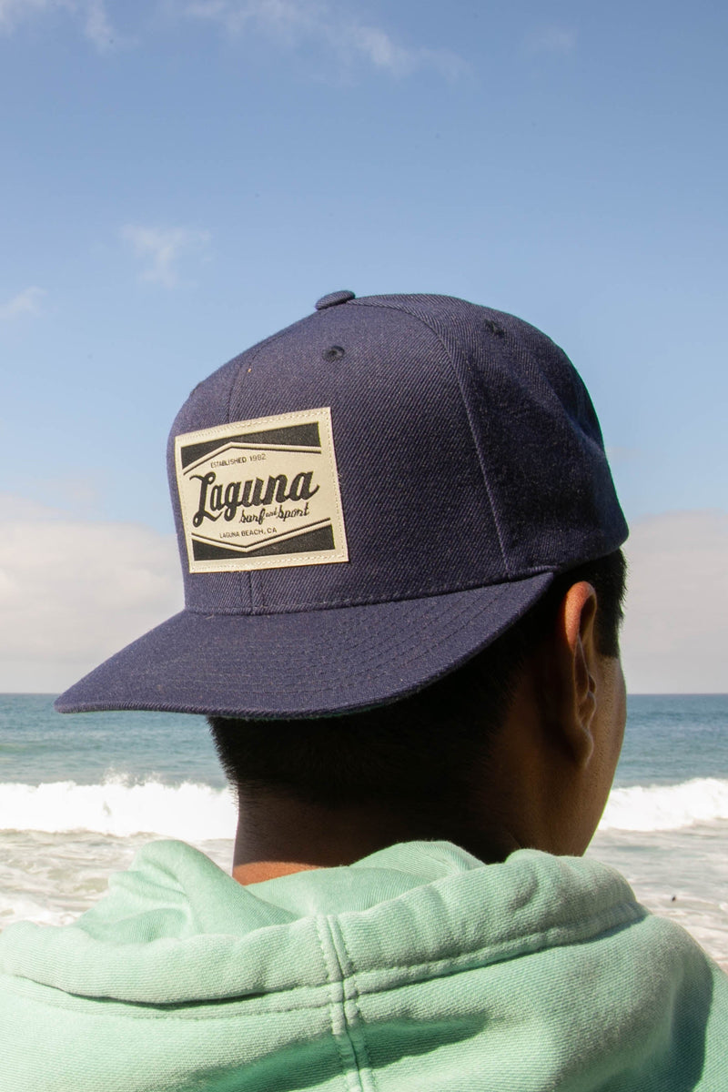 LSS CLASSIC BOX Original Rectangle Patch Snapback Hat - Laguna Surf & Sport