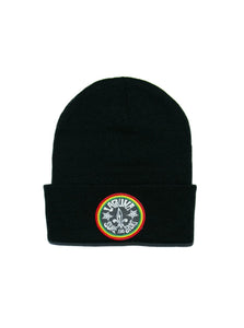 CIRCLE ROOTS Cuffed Patch Beanie