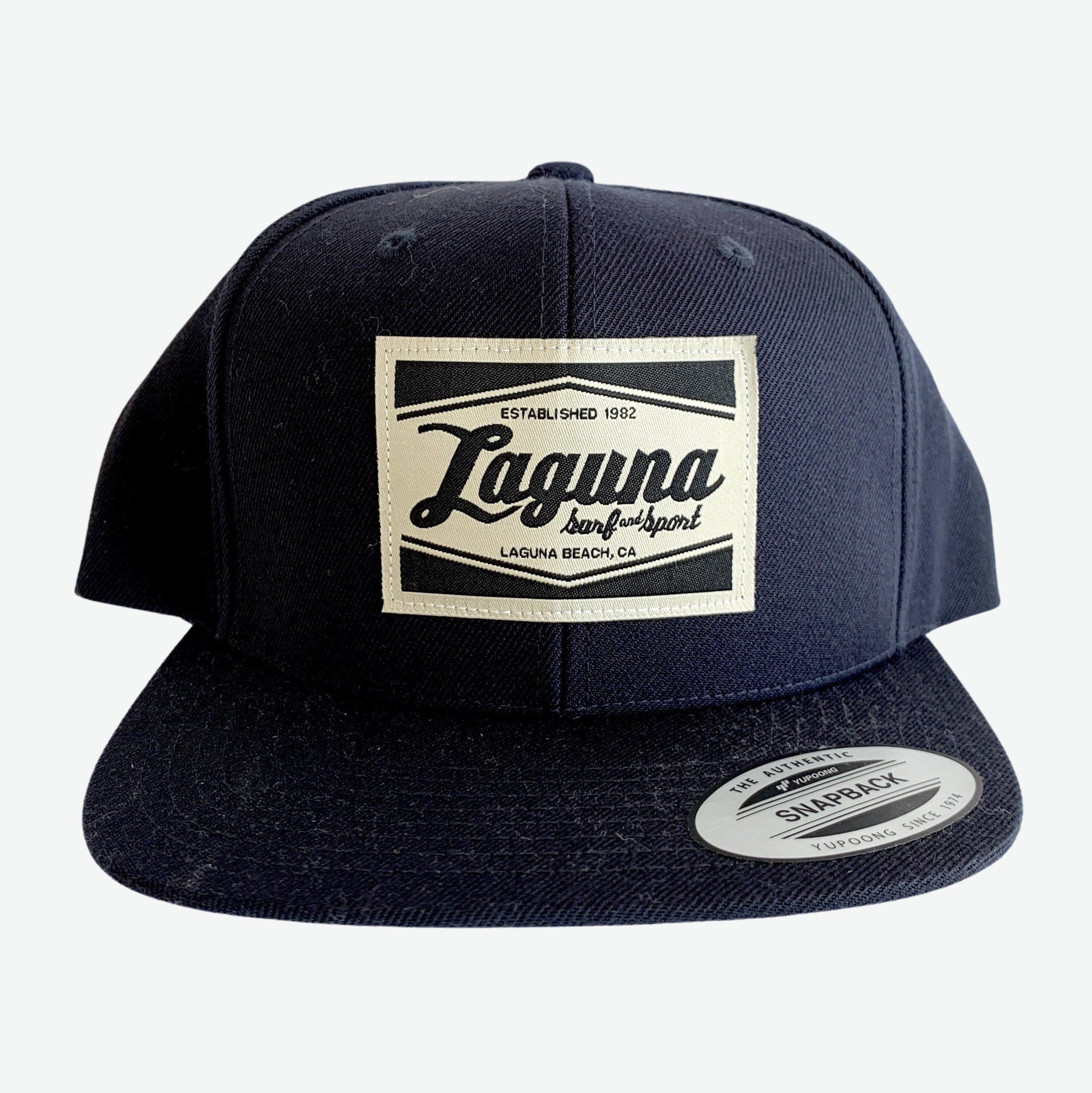 LSS CLASSIC BOX Original Rectangle Patch Snapback Hat - Laguna Surf & Sport
